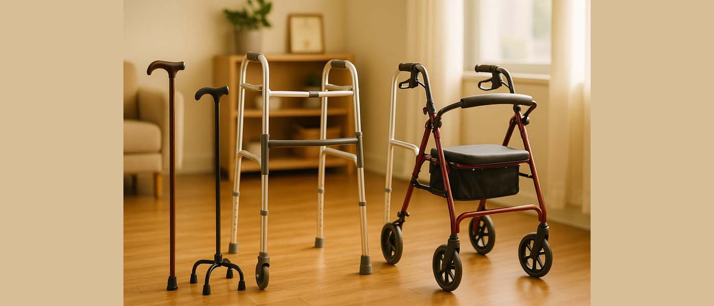 Berbagai jenis alat bantu jalan