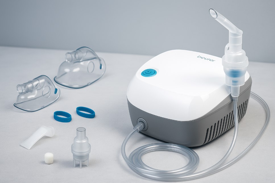 Beurer IH 18 Compressor Nebulizer - Alat Terapi Uap Berkualitas Jerman