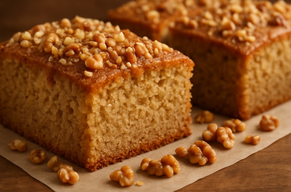 Kue walnut yang lembut dan lezat