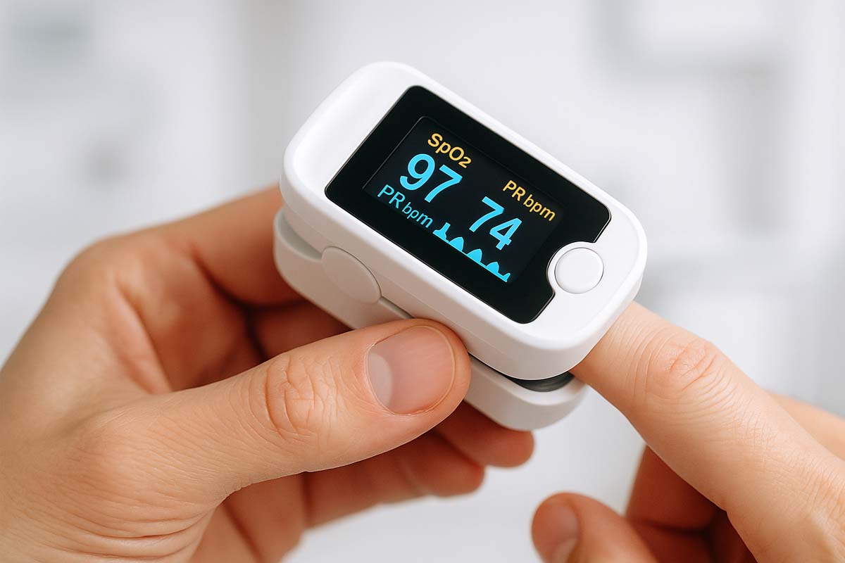 Panduan langkah demi langkah menggunakan oximeter
