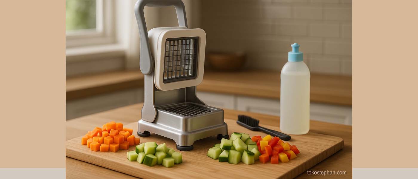Cara Membersihkan dan Merawat Alat Pemotong Sayuran