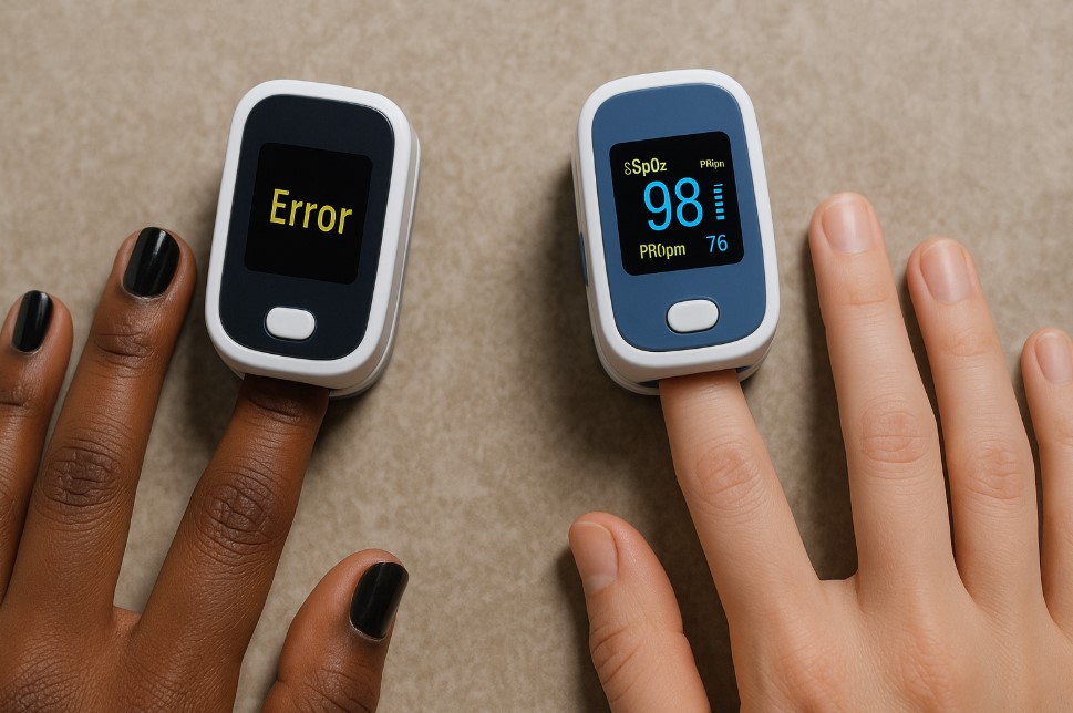 Pengaruh cat kuku dan suhu tangan terhadap oximeter