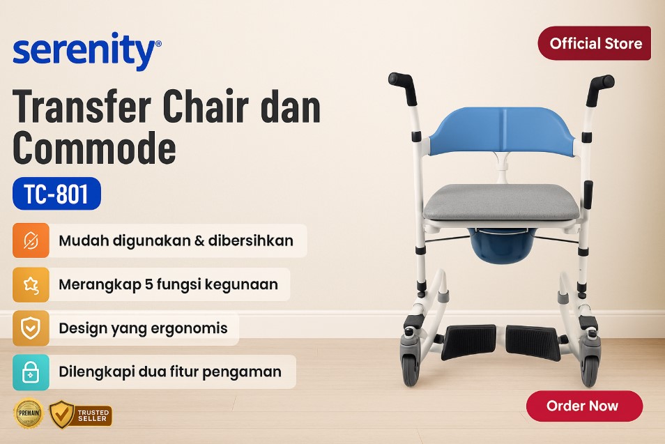 Commode TC-801 Kursi Transfer untuk Bathtub