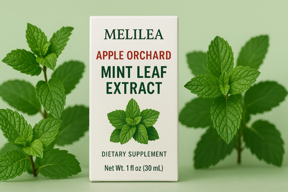 Ekstrak daun mint dalam Melilea Apple Orchard