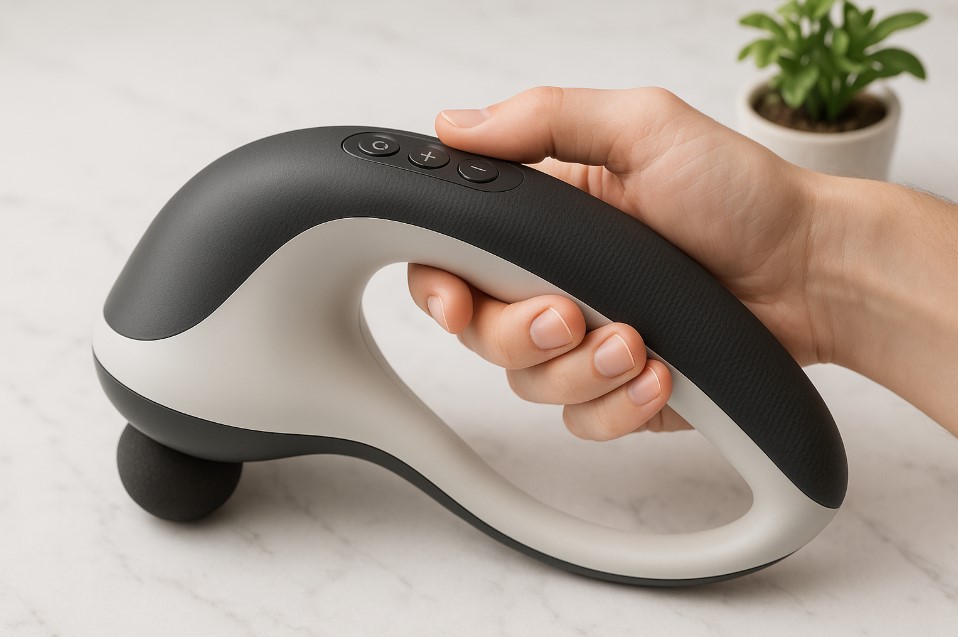 Desain ergonomis alat pijat elektrik 2025
