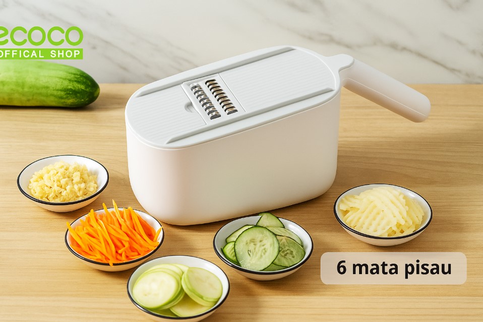 Ecoco Multifunctional Alat Potong Sayur 6in1