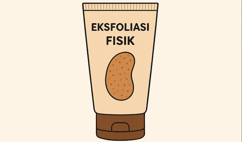 Contoh produk eksfoliasi fisik