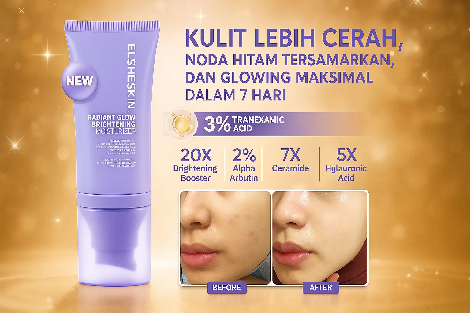 Elsheskin Radiant Glow Moisturizer