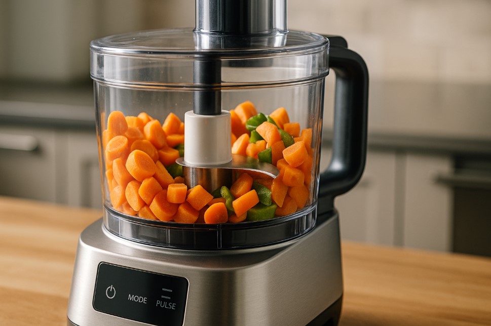 Food processor dan chopper elektrik multifungsi