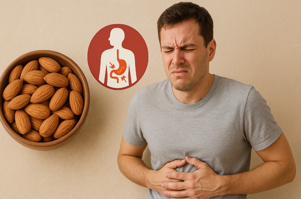 Gangguan pencernaan akibat almond berlebihan