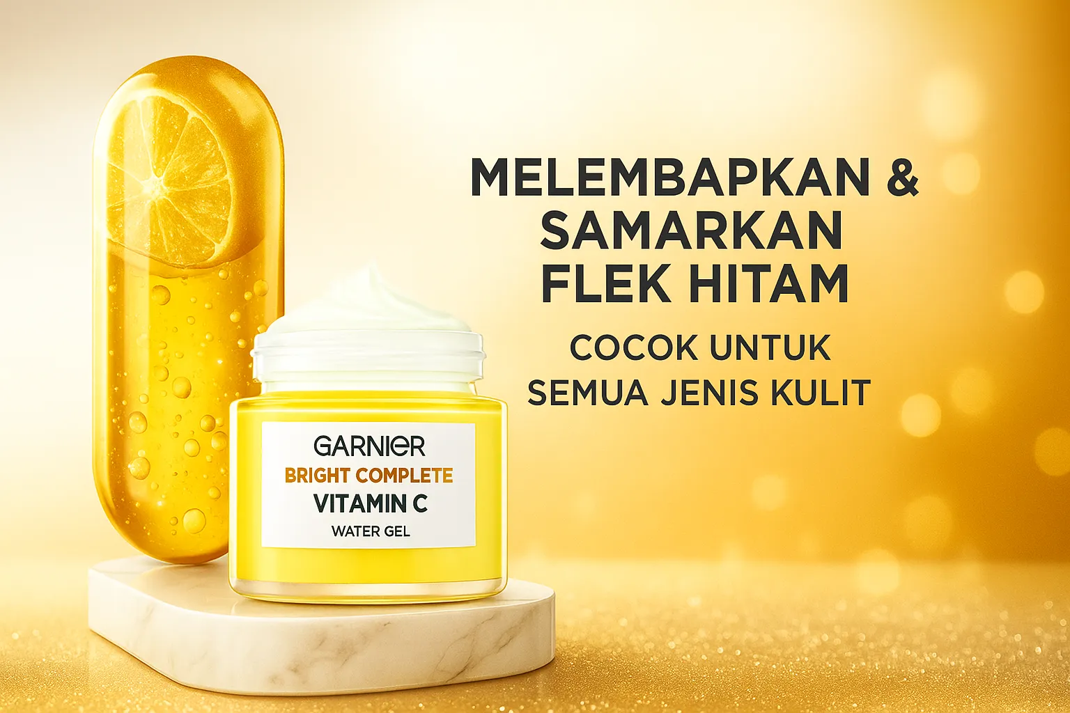 Garnier Bright Complete Vitamin C Water Gel Moisturizer 50ml