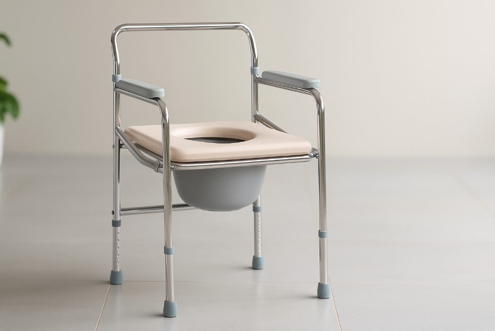 Gea Commode Chair FS 896 - Kursi Toilet Portabel Berkualitas
