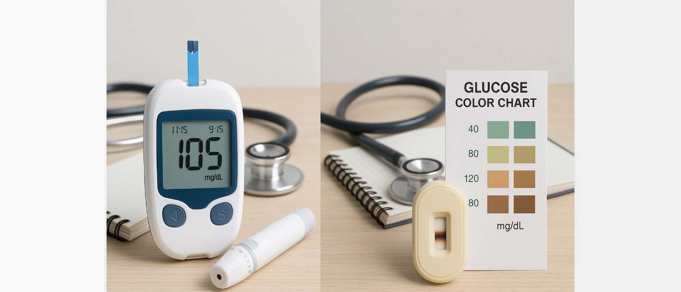 Perbandingan glucometer digital dan manual