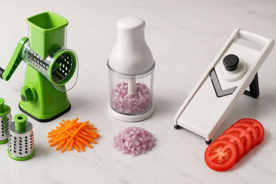 Berbagai Jenis Alat Pemotong Sayuran Modern