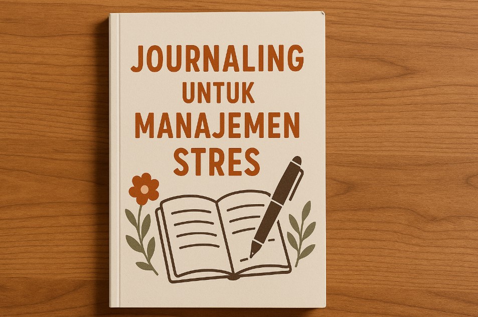 Buku journaling untuk manajemen stres