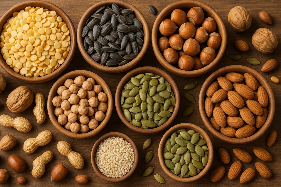 Kacang-kacangan dan biji-bijian