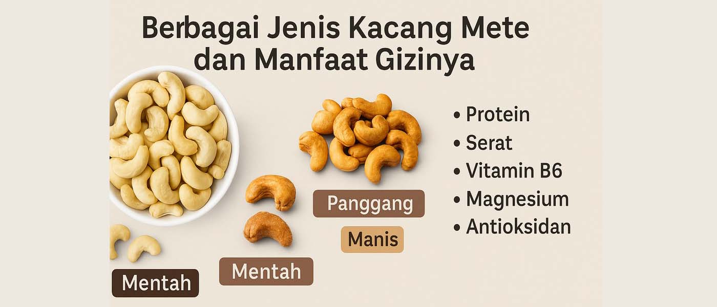 Kandungan gizi kacang mete