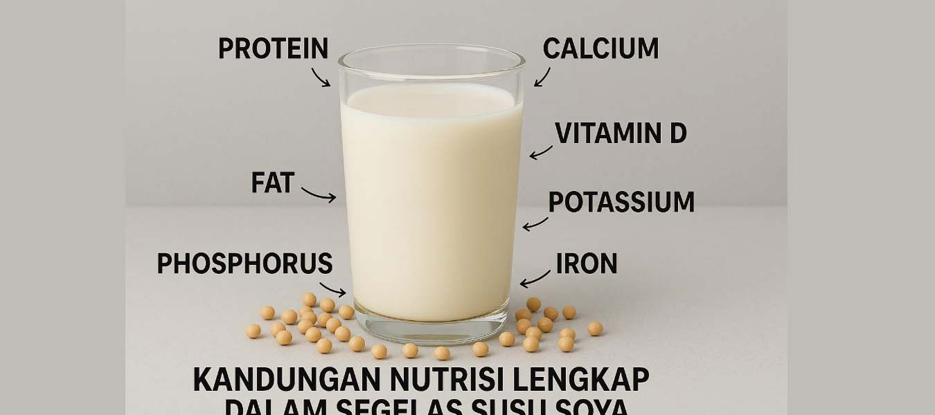 Kandungan Gizi Lengkap Susu Soya