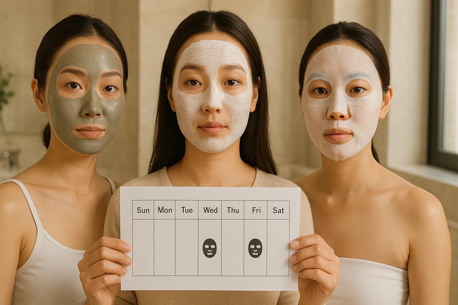 Jadwal ideal penggunaan masker wajah untuk hasil optimal