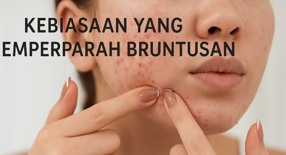 Kebiasaan Buruk yang Memperparah Bruntusan