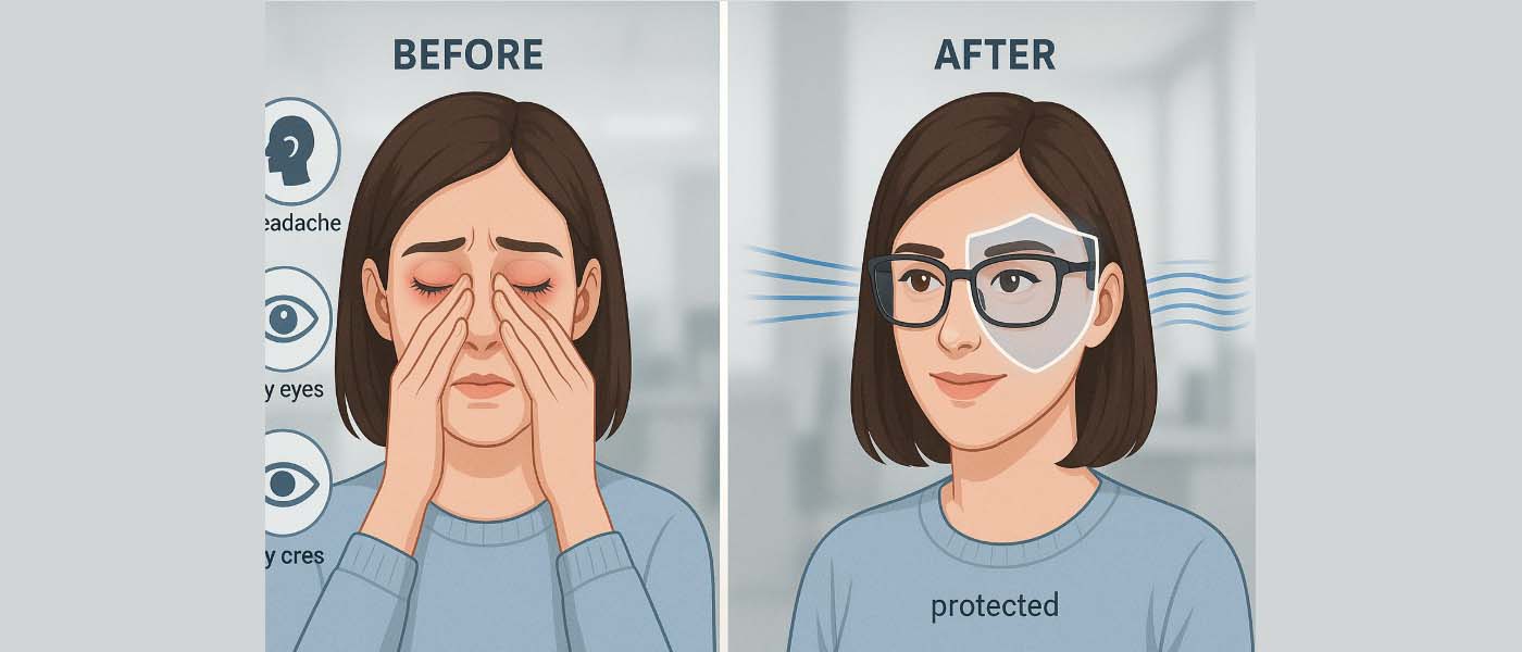 Gejala kelelahan mata digital