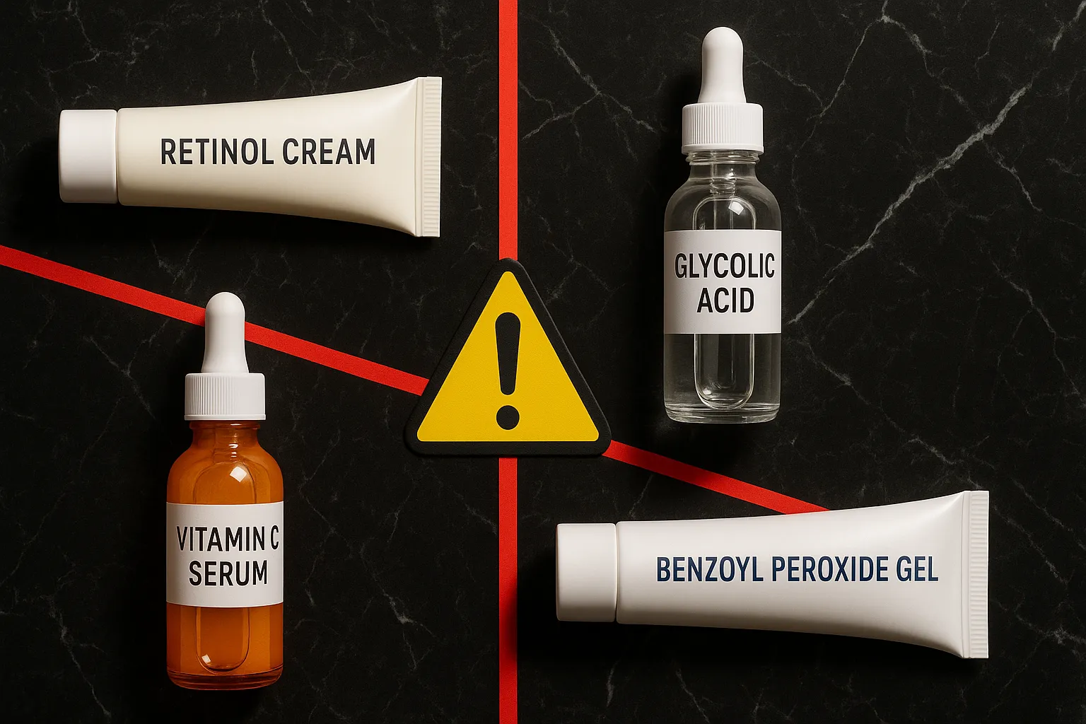 Kombinasi bahan skincare yang berisiko