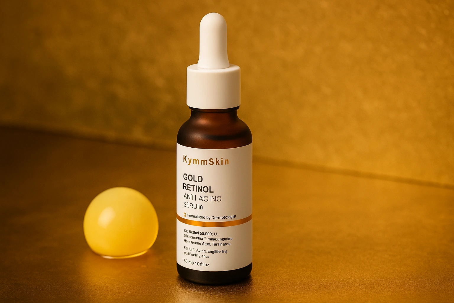 Kymm Skin Gold Retinol Anti Aging Serum