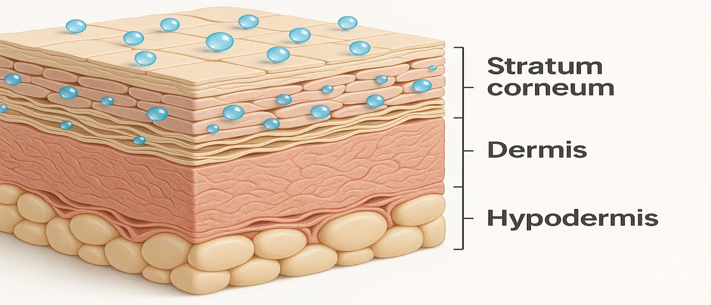 Struktur lapisan kulit manusia