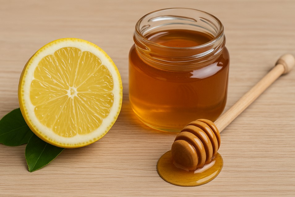 Campuran lemon dan madu untuk memutihkan selangkangan
