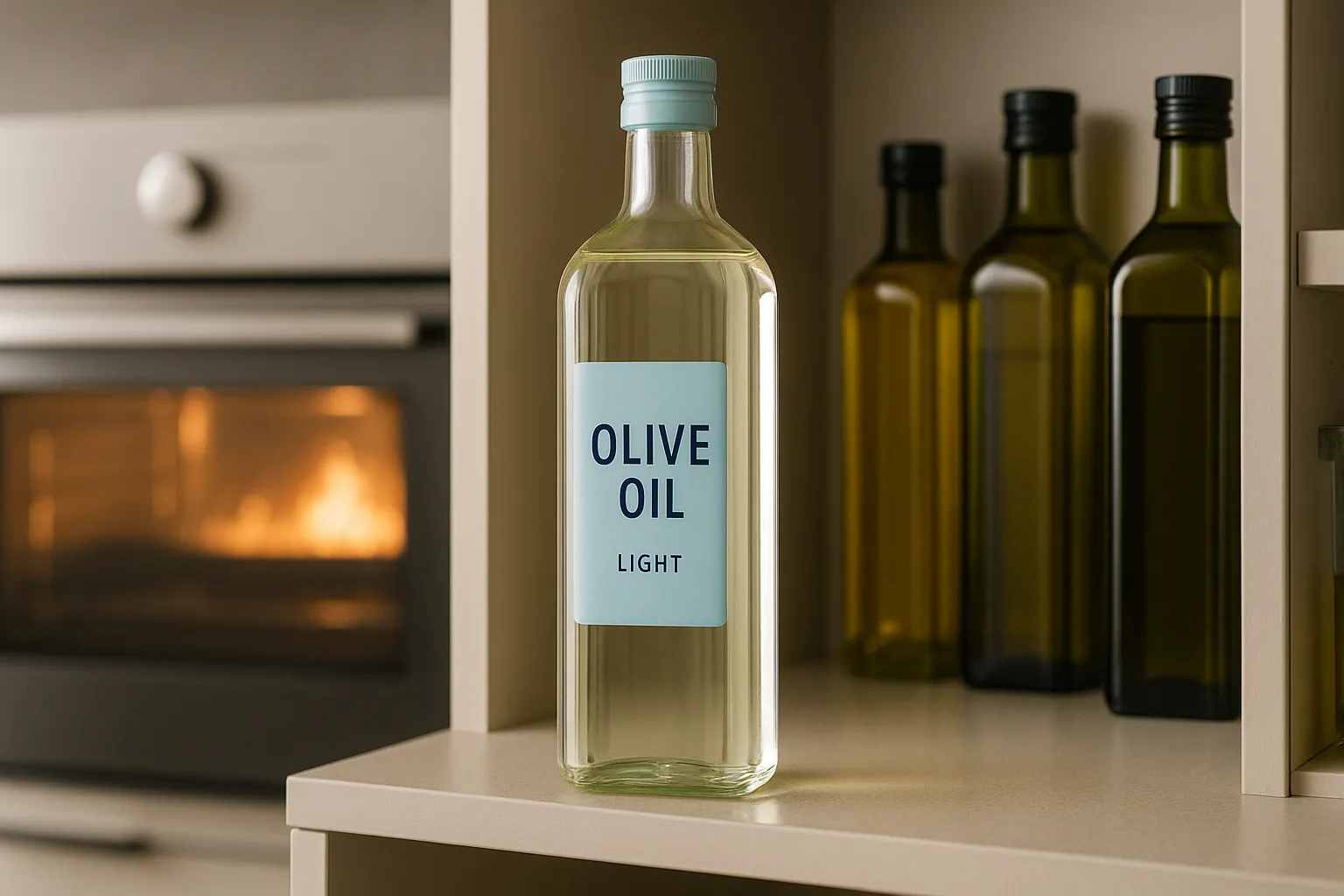 Light Olive Oil - minyak zaitun dengan rasa ringan