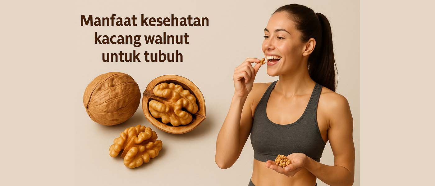 Manfaat kesehatan dari konsumsi kacang walnut