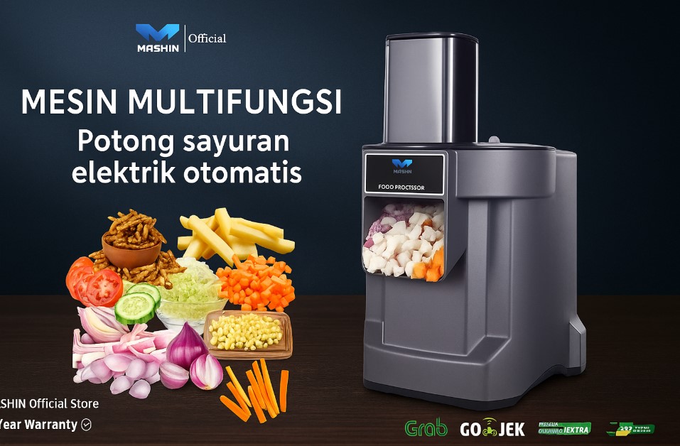 Mesin Potong Sayur Elektrik Mashin
