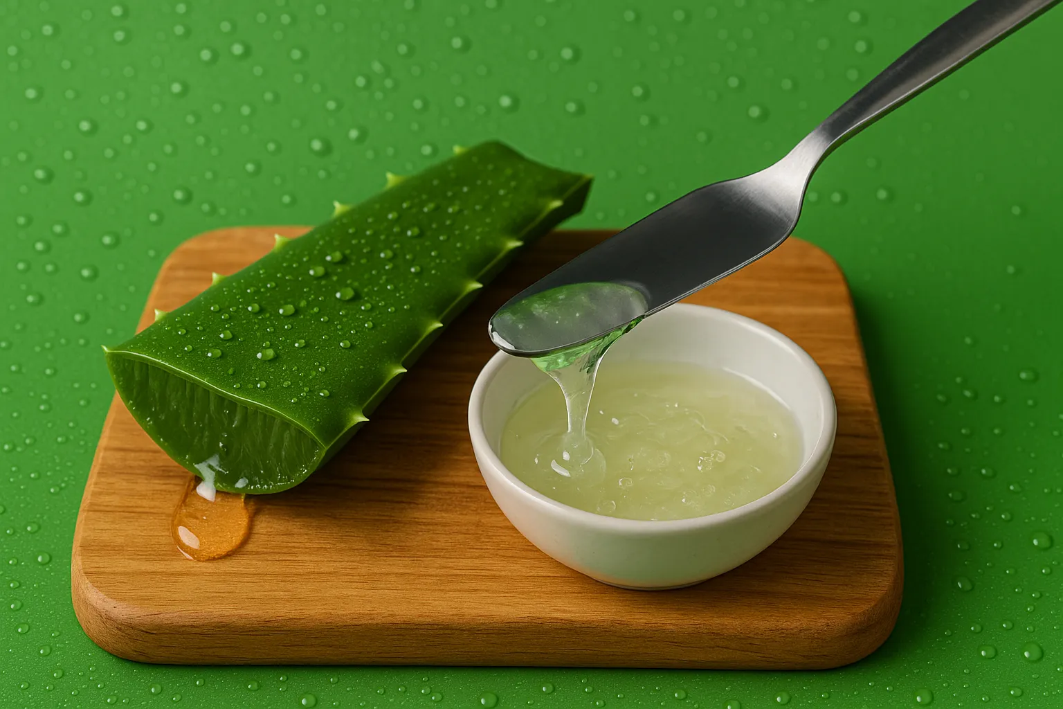 Masker wajah dari lidah buaya