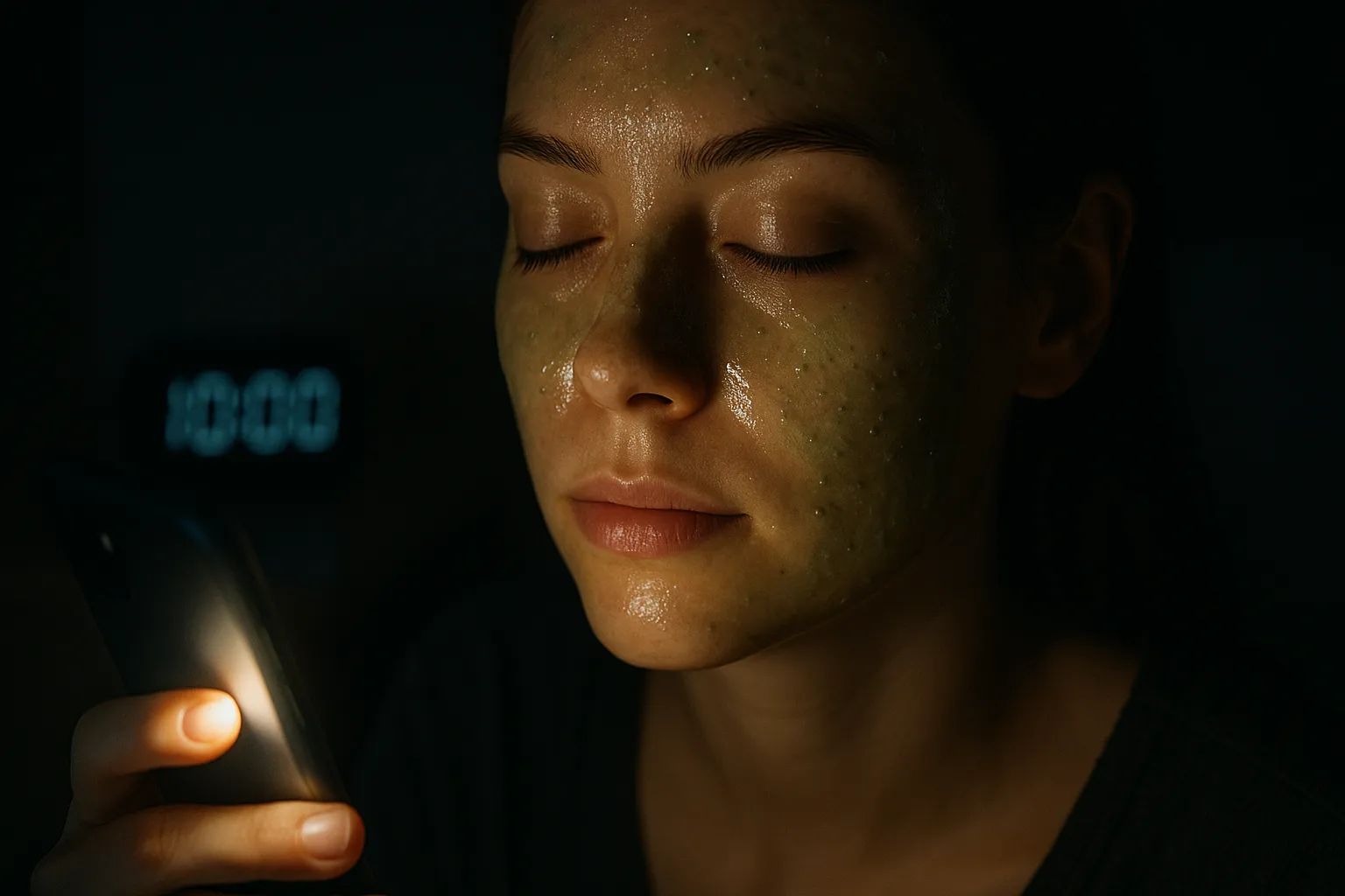 Manfaat menggunakan masker wajah di malam hari