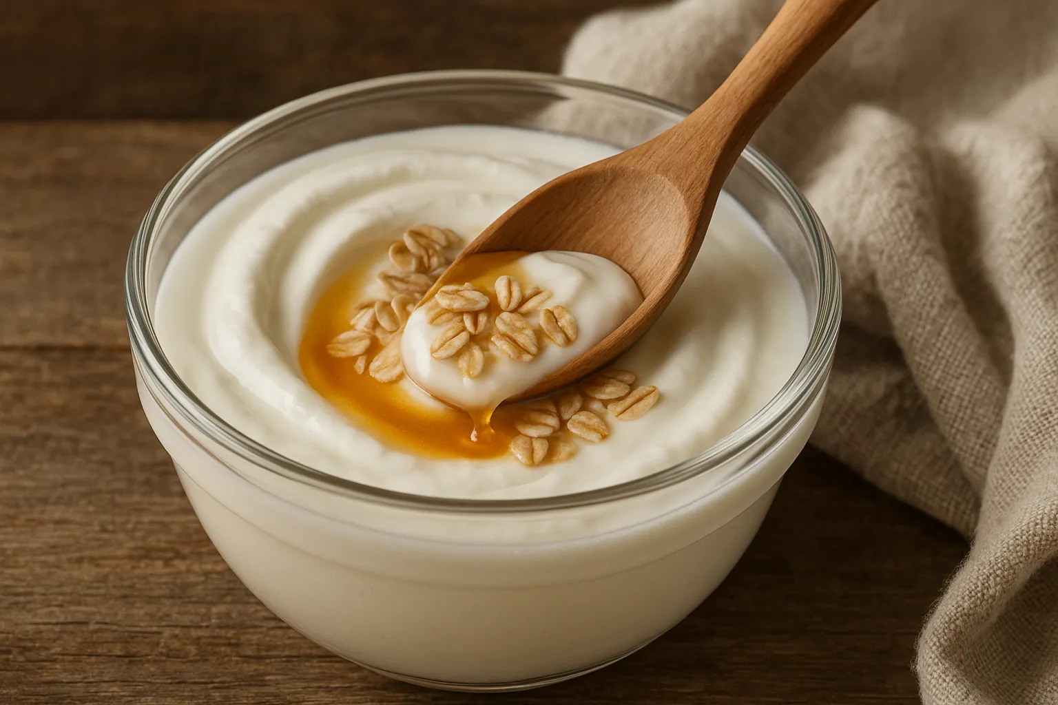 Masker wajah dari yogurt