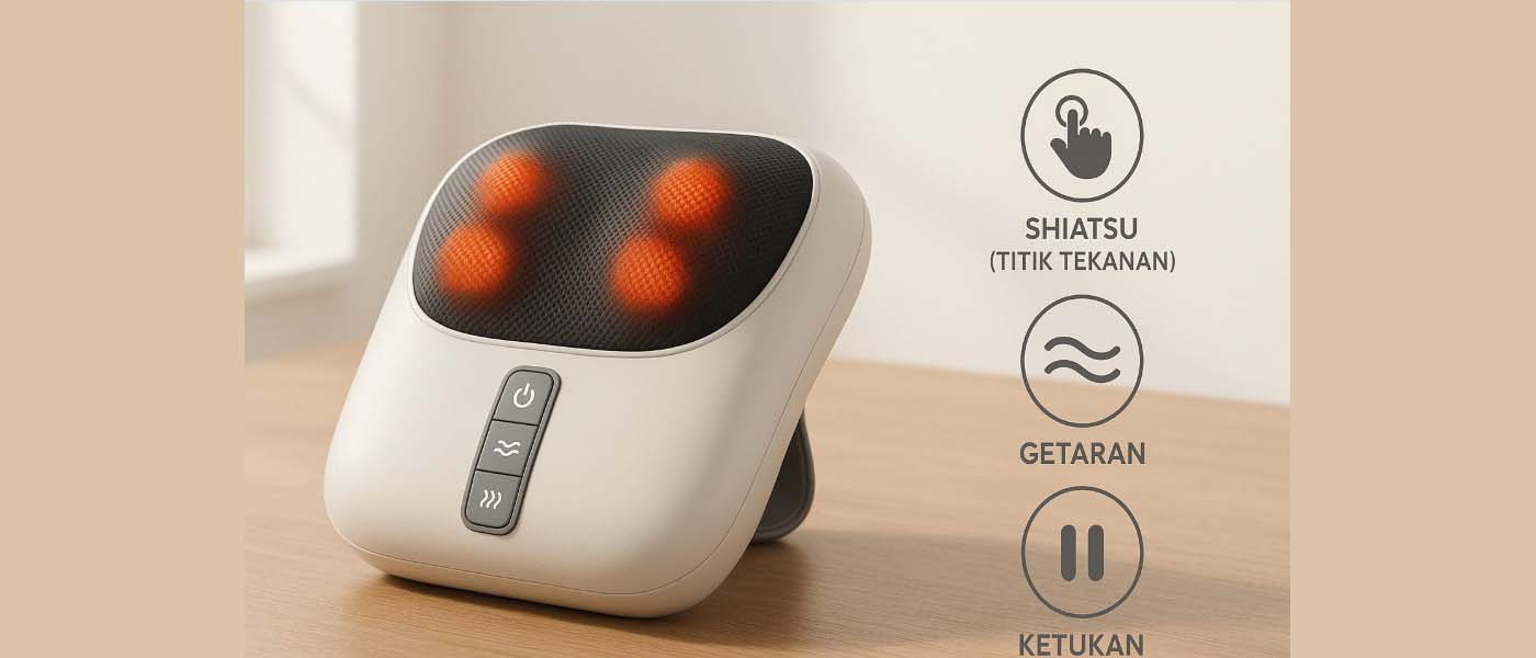 Berbagai mode pijat elektrik