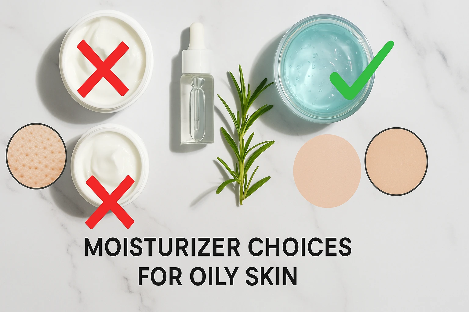 Moisturizer gel untuk kulit berminyak