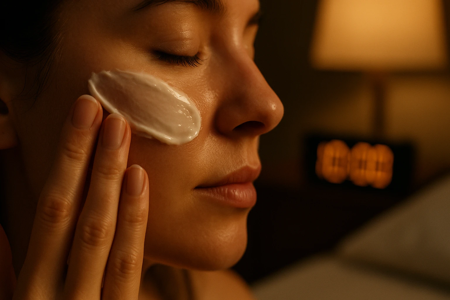 Penggunaan moisturizer di malam hari