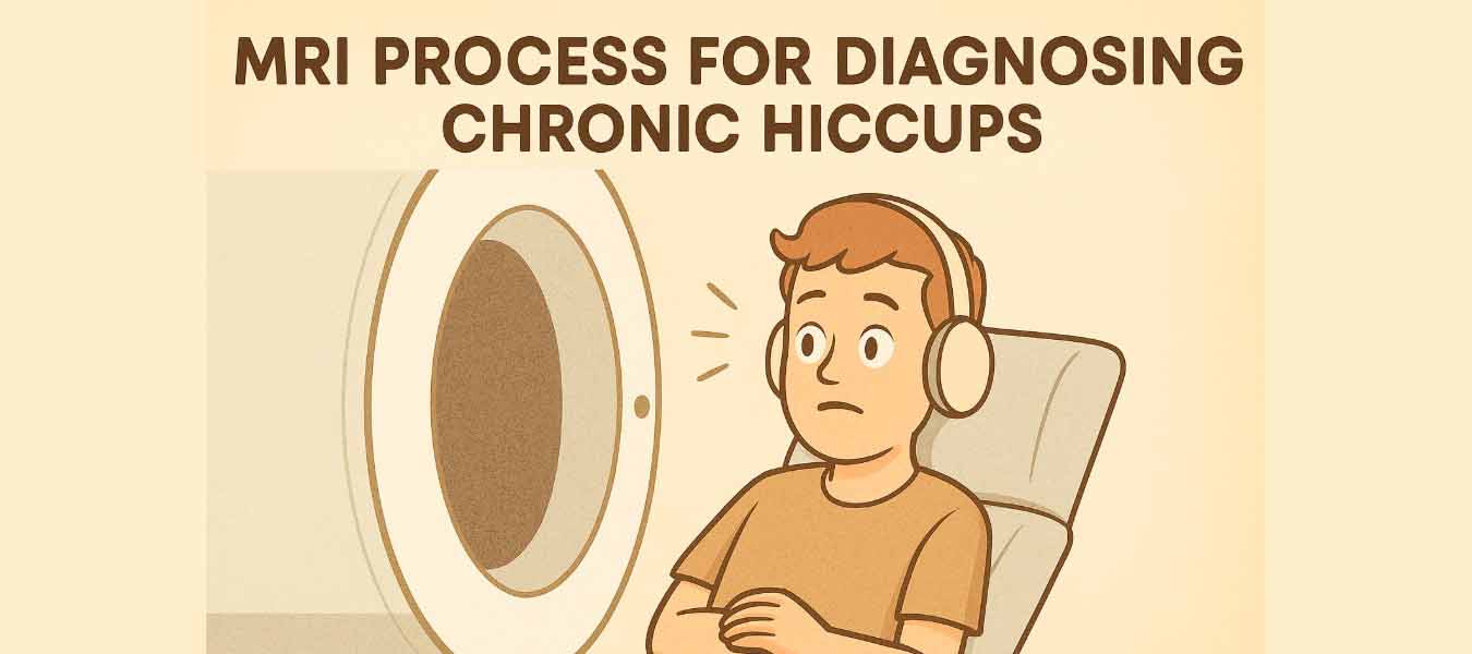 Proses MRI untuk diagnosis cegukan kronis