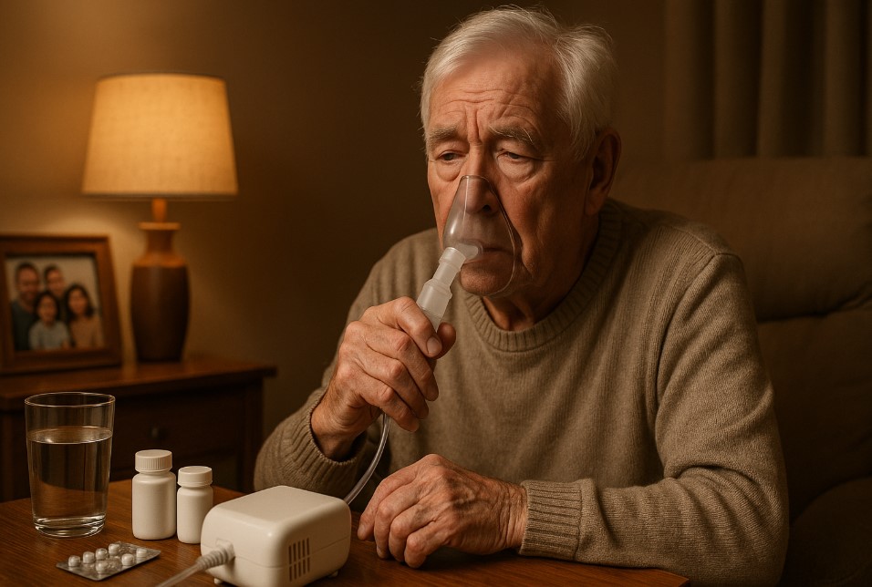 Penggunaan nebulizer untuk dewasa dan lansia