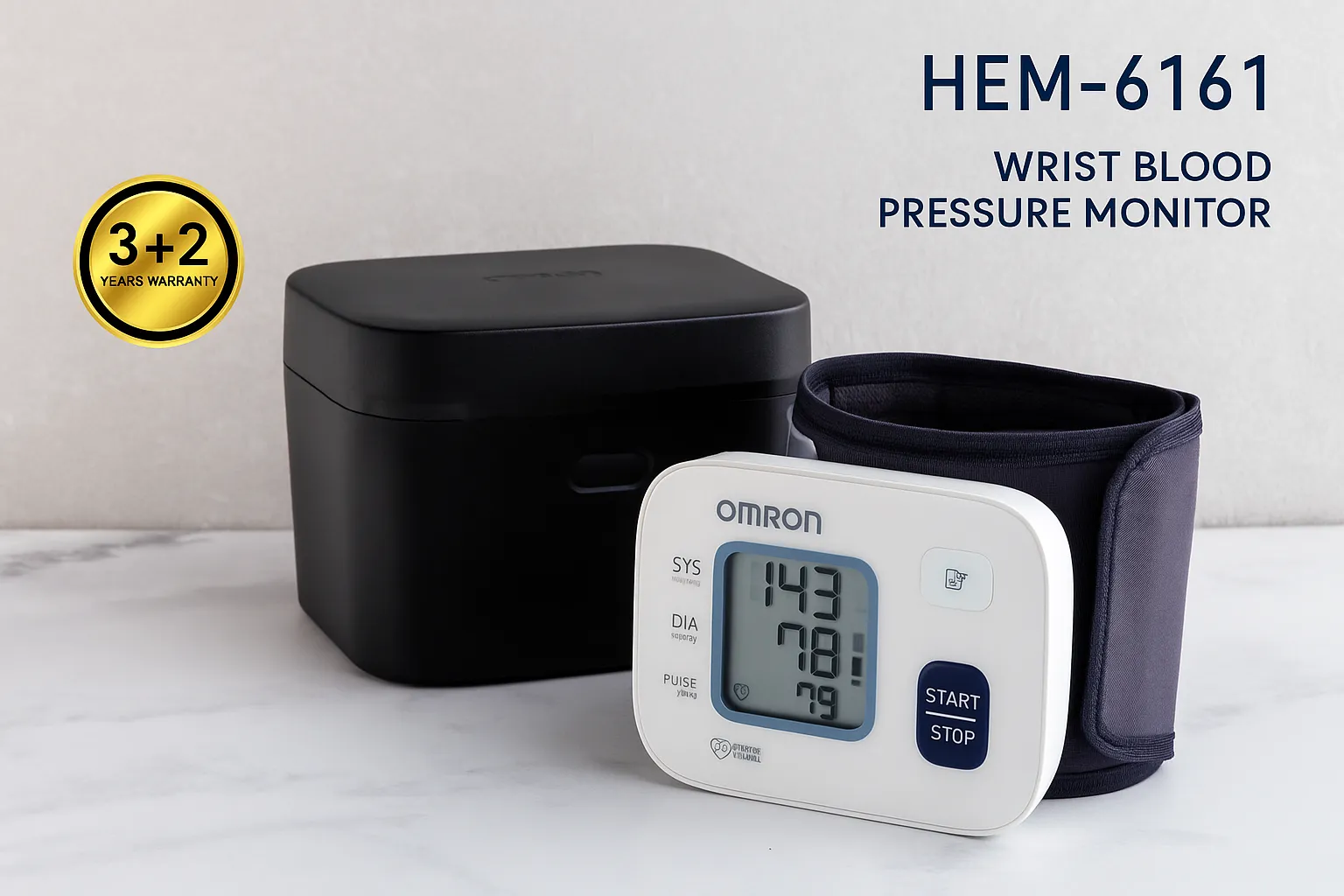 Omron HEM-7156A Tensimeter Digital dengan manset dan display digital