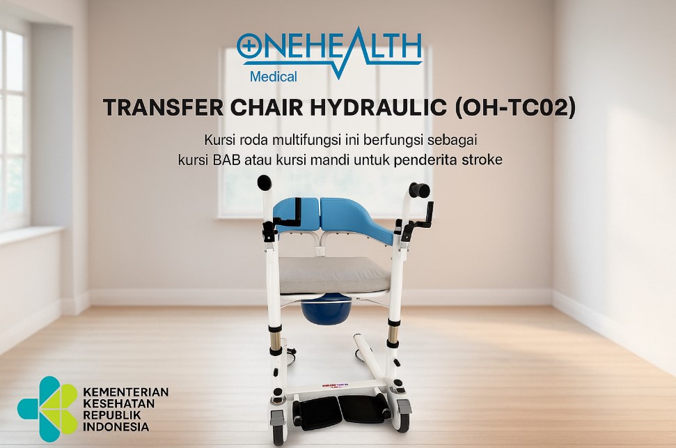 OneHealth OH-TC02 Kursi Transfer Hidrolik