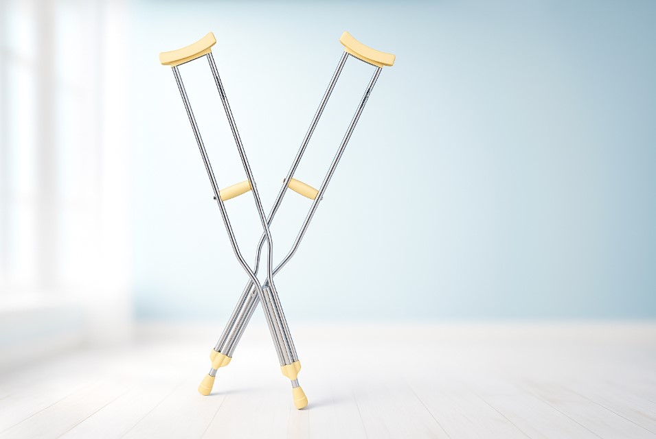 ONEMED Kruk Tongkat Ketiak untuk Rehabilitasi