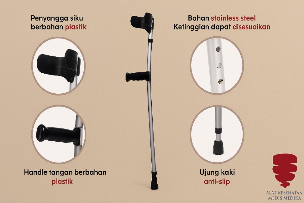 ONEMED FS923L Tongkat Siku Elbow