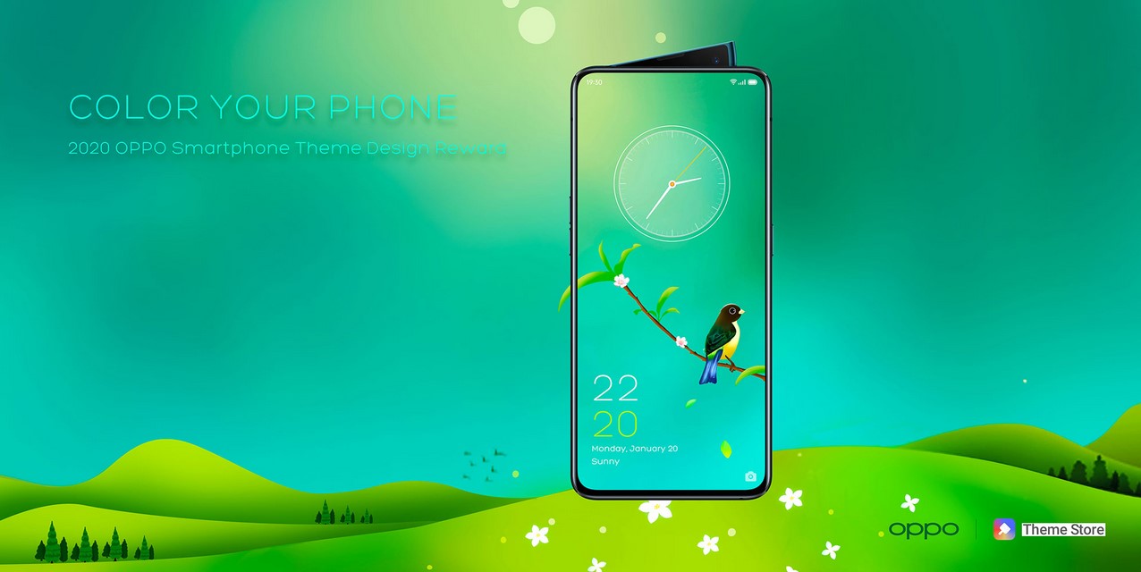 Nonaktifkan iklan di Theme Store OPPO