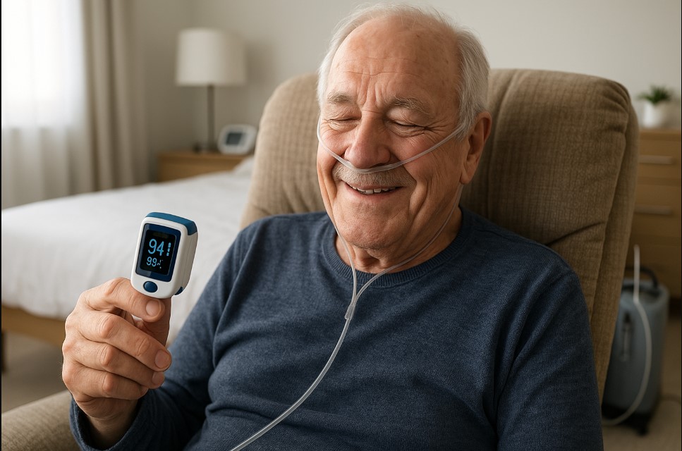 Oximeter jari portabel