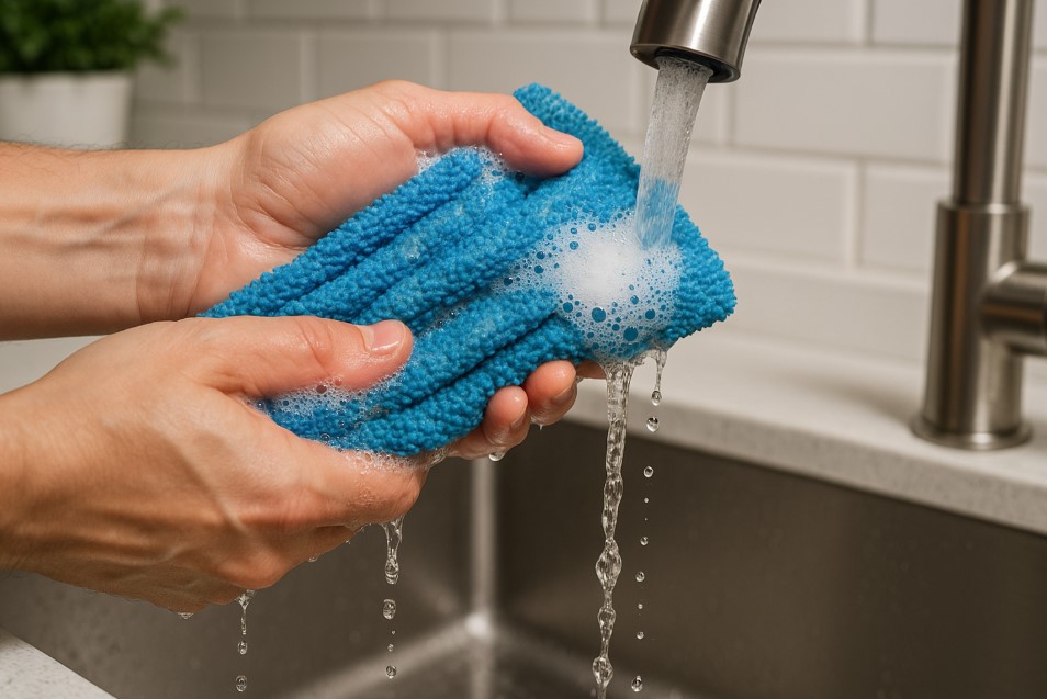 Cara merawat pel kain dan mikrofiber