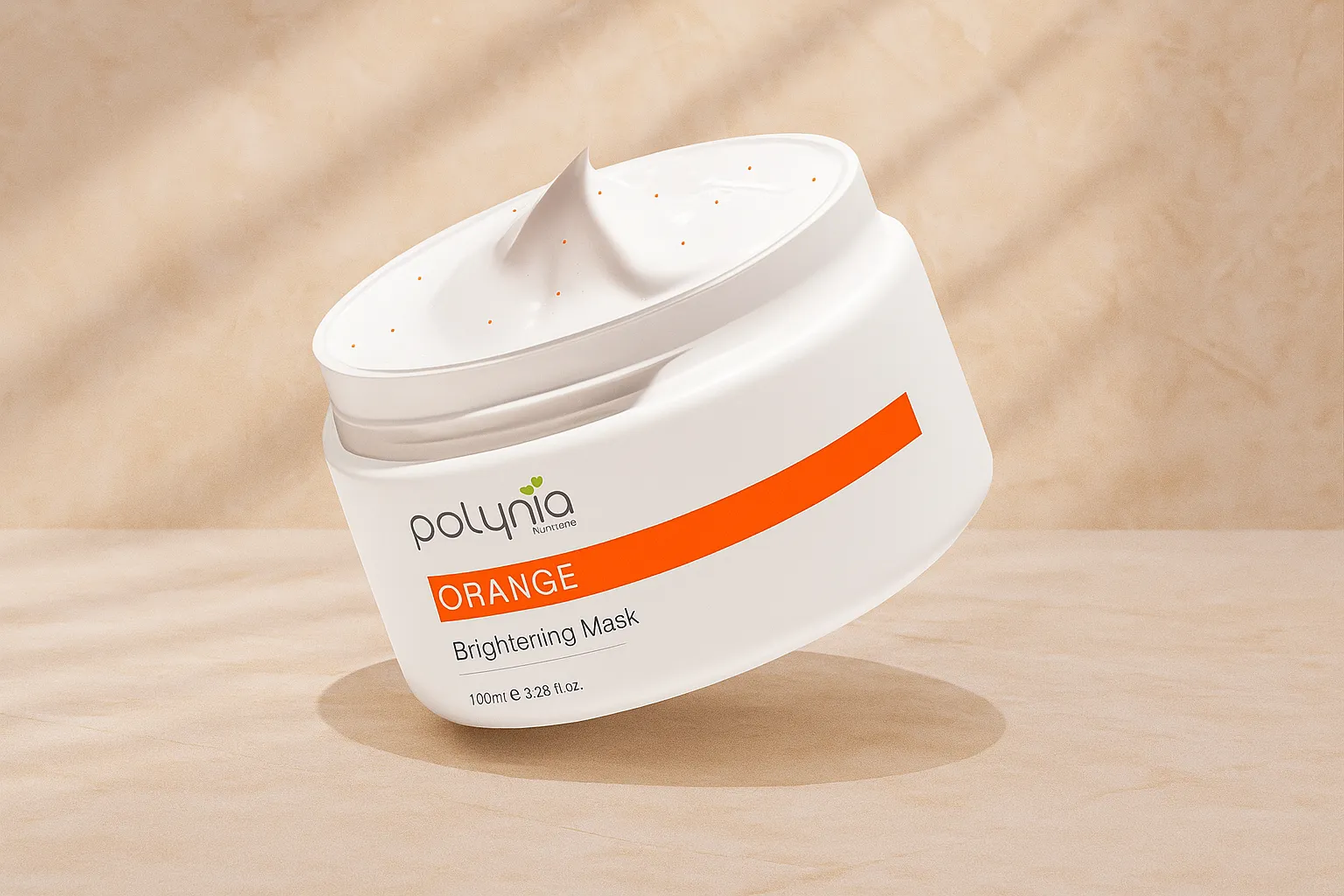 Polynia Orange Brightening Face Mask - Masker Brightening untuk Kulit Berminyak