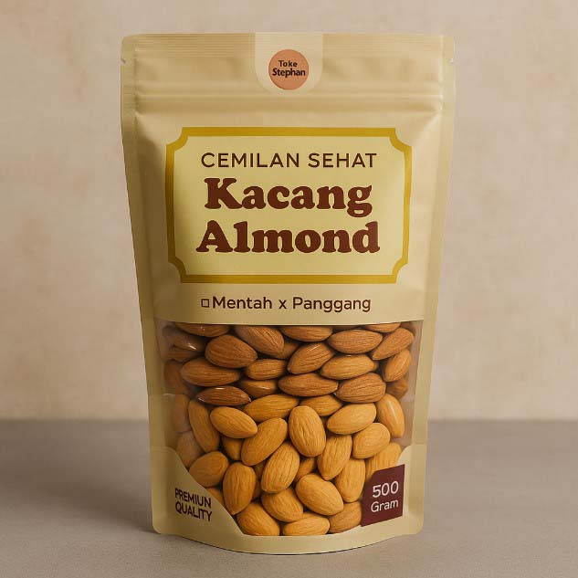 Produk almond premium TokoStephan