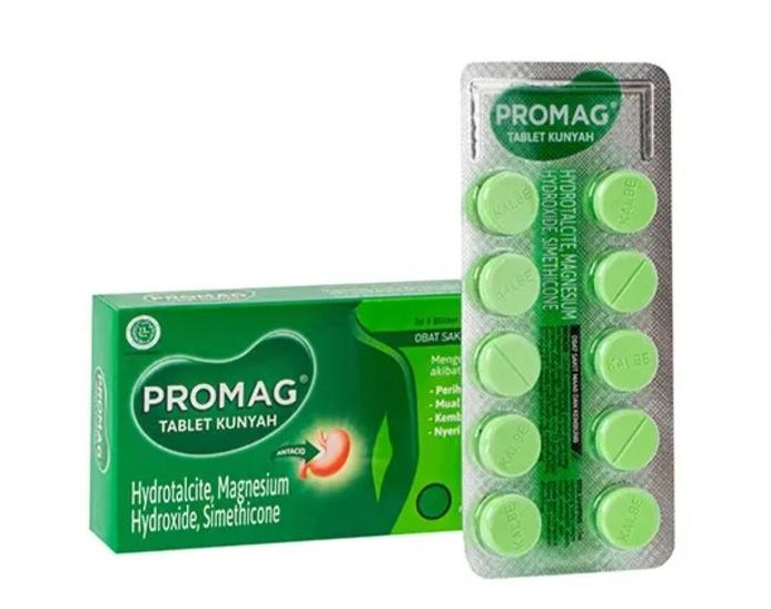 Promag Obat Pereda Refluks Lambung - Solusi Cegukan Akibat Maag